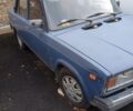 Синий ВАЗ 2107, объемом двигателя 1.5 л и пробегом 200 тыс. км за 550 $, фото 1 на Automoto.ua