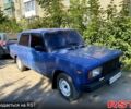 Синий ВАЗ 2107, объемом двигателя 1.5 л и пробегом 120 тыс. км за 600 $, фото 1 на Automoto.ua