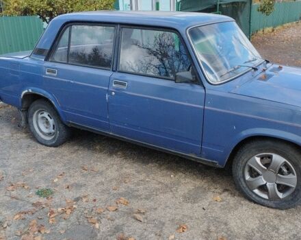 Синий ВАЗ 2107, объемом двигателя 1.5 л и пробегом 18 тыс. км за 481 $, фото 2 на Automoto.ua