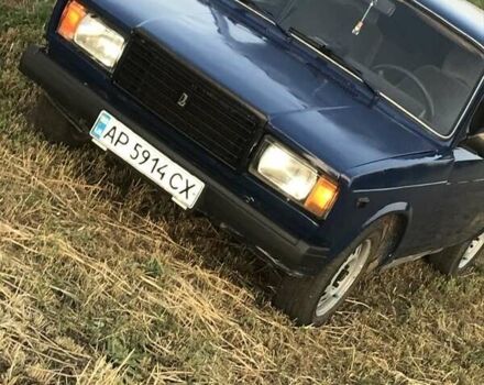 Синий ВАЗ 2107, объемом двигателя 1.5 л и пробегом 200 тыс. км за 961 $, фото 5 на Automoto.ua