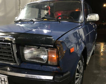 Синий ВАЗ 2107, объемом двигателя 1.6 л и пробегом 170 тыс. км за 850 $, фото 1 на Automoto.ua