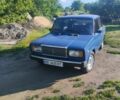 Синий ВАЗ 2107, объемом двигателя 1.5 л и пробегом 61 тыс. км за 1506 $, фото 1 на Automoto.ua
