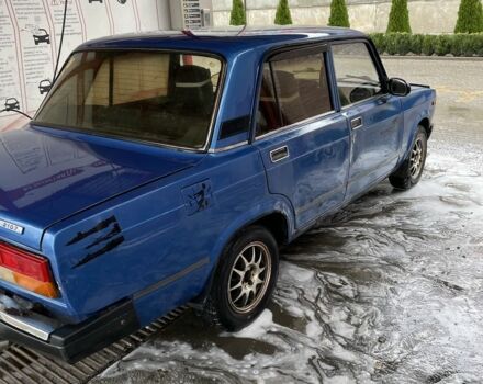 Синий ВАЗ 2107, объемом двигателя 1.6 л и пробегом 60 тыс. км за 1000 $, фото 4 на Automoto.ua