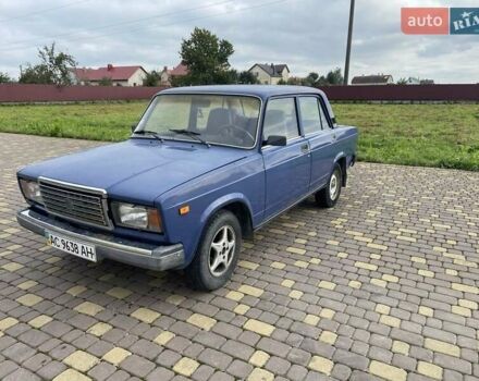 Синий ВАЗ 2107, объемом двигателя 1.5 л и пробегом 140 тыс. км за 1000 $, фото 5 на Automoto.ua