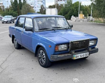 Синій ВАЗ 2107, об'ємом двигуна 1.5 л та пробігом 250 тис. км за 650 $, фото 3 на Automoto.ua