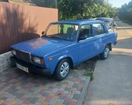 Синий ВАЗ 2107, объемом двигателя 1.5 л и пробегом 160 тыс. км за 1100 $, фото 2 на Automoto.ua