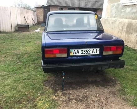 Синий ВАЗ 2107, объемом двигателя 1.5 л и пробегом 253 тыс. км за 476 $, фото 3 на Automoto.ua