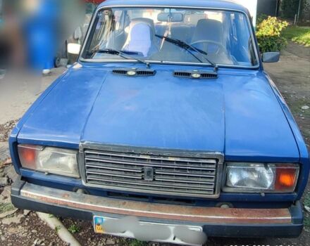 Синий ВАЗ 2107, объемом двигателя 1.7 л и пробегом 76 тыс. км за 1700 $, фото 9 на Automoto.ua