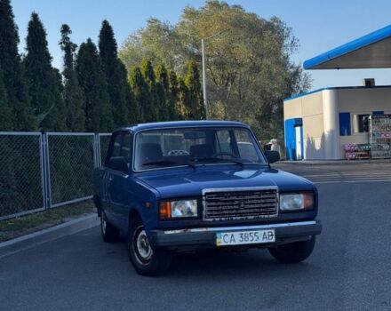 Синий ВАЗ 2107, объемом двигателя 1.5 л и пробегом 70 тыс. км за 800 $, фото 1 на Automoto.ua