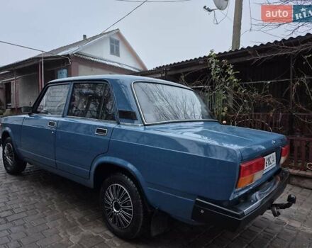 Синий ВАЗ 2107, объемом двигателя 1.6 л и пробегом 65 тыс. км за 1850 $, фото 1 на Automoto.ua