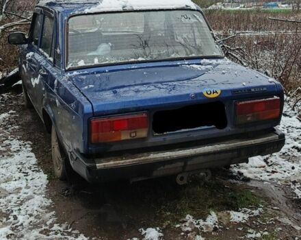 Синий ВАЗ 2107, объемом двигателя 0 л и пробегом 81 тыс. км за 1100 $, фото 1 на Automoto.ua