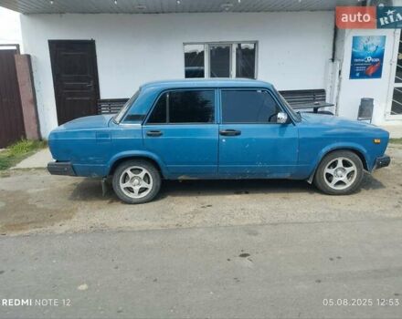 Синий ВАЗ 2107, объемом двигателя 1.6 л и пробегом 111 тыс. км за 1300 $, фото 2 на Automoto.ua