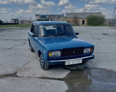 Синій ВАЗ 2107, об'ємом двигуна 1.5 л та пробігом 52 тис. км за 1600 $, фото 1 на Automoto.ua
