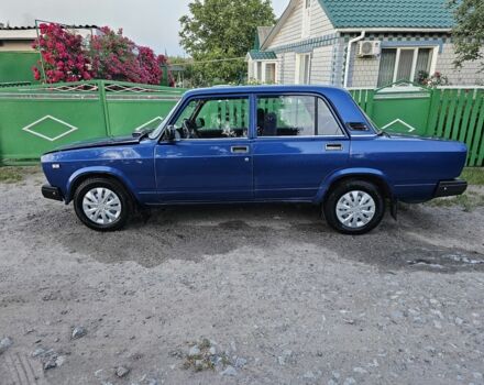 Синий ВАЗ 2107, объемом двигателя 1.5 л и пробегом 124 тыс. км за 2100 $, фото 2 на Automoto.ua