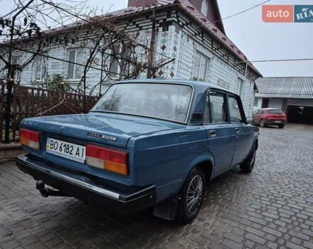 Синий ВАЗ 2107, объемом двигателя 1.6 л и пробегом 65 тыс. км за 1850 $, фото 2 на Automoto.ua