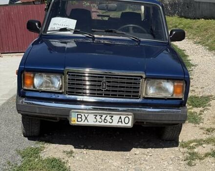 Синий ВАЗ 2107, объемом двигателя 1.45 л и пробегом 105 тыс. км за 1950 $, фото 7 на Automoto.ua