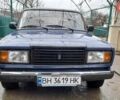 Синий ВАЗ 2107, объемом двигателя 1.6 л и пробегом 76 тыс. км за 2100 $, фото 1 на Automoto.ua