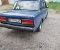 Синий ВАЗ 2107, объемом двигателя 1.6 л и пробегом 57 тыс. км за 1305 $, фото 1 на Automoto.ua