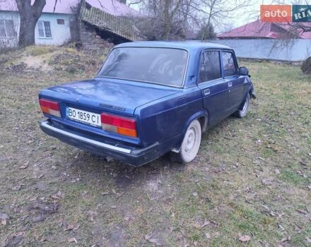 Синій ВАЗ 2107, об'ємом двигуна 1.45 л та пробігом 170 тис. км за 850 $, фото 1 на Automoto.ua