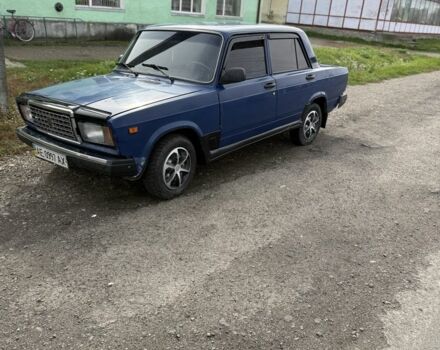 Синий ВАЗ 2107, объемом двигателя 1.6 л и пробегом 55 тыс. км за 900 $, фото 2 на Automoto.ua