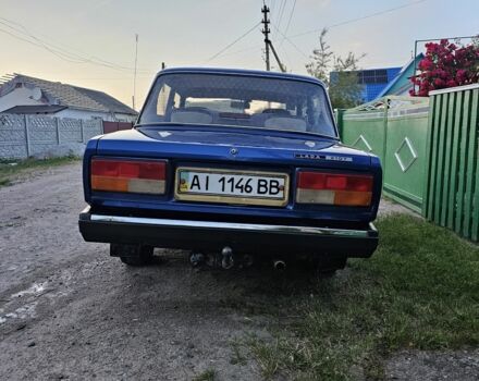 Синий ВАЗ 2107, объемом двигателя 1.5 л и пробегом 124 тыс. км за 2100 $, фото 3 на Automoto.ua