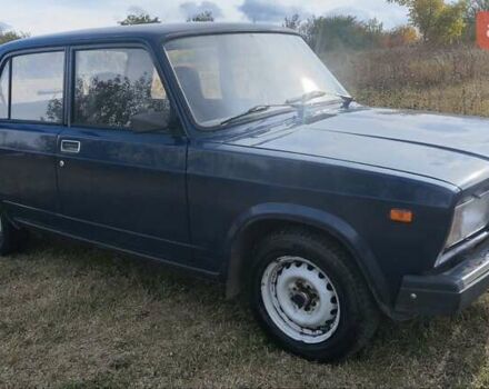 Синий ВАЗ 2107, объемом двигателя 1.45 л и пробегом 140 тыс. км за 1300 $, фото 2 на Automoto.ua