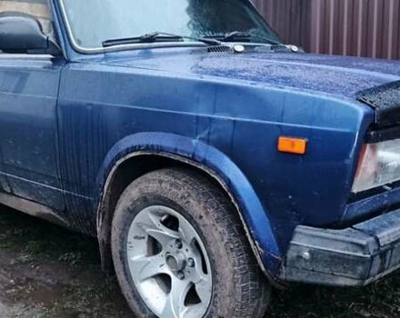 Синий ВАЗ 2107, объемом двигателя 1.6 л и пробегом 100 тыс. км за 1000 $, фото 4 на Automoto.ua