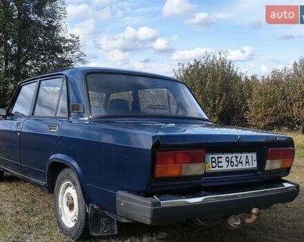 Синий ВАЗ 2107, объемом двигателя 1.45 л и пробегом 140 тыс. км за 1300 $, фото 5 на Automoto.ua