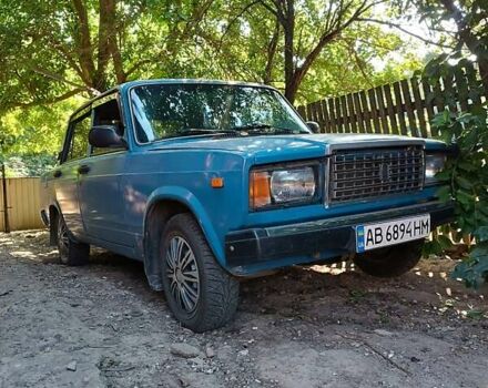 Синий ВАЗ 2107, объемом двигателя 1.6 л и пробегом 129 тыс. км за 1800 $, фото 3 на Automoto.ua