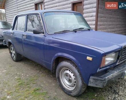 Синій ВАЗ 2107, об'ємом двигуна 1.3 л та пробігом 150 тис. км за 950 $, фото 3 на Automoto.ua