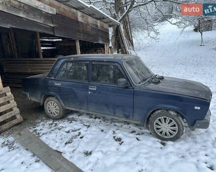 Синий ВАЗ 2107, объемом двигателя 1.5 л и пробегом 120 тыс. км за 950 $, фото 5 на Automoto.ua