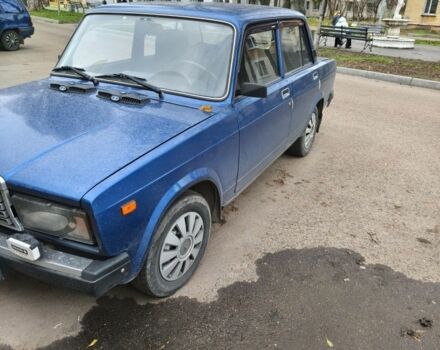 Синий ВАЗ 2107, объемом двигателя 1.6 л и пробегом 150 тыс. км за 2000 $, фото 1 на Automoto.ua