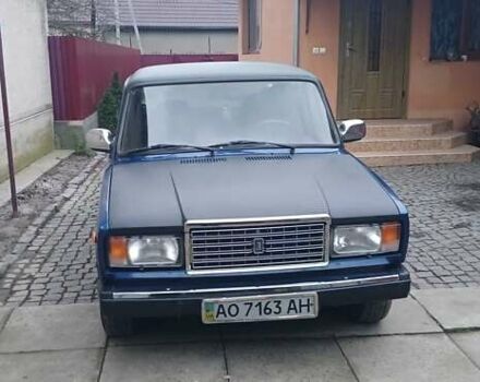 Синий ВАЗ 2107, объемом двигателя 1.5 л и пробегом 111 тыс. км за 1500 $, фото 4 на Automoto.ua