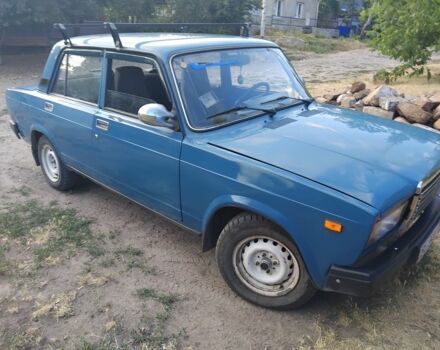 Синій ВАЗ 2107, об'ємом двигуна 1.5 л та пробігом 50 тис. км за 1250 $, фото 1 на Automoto.ua