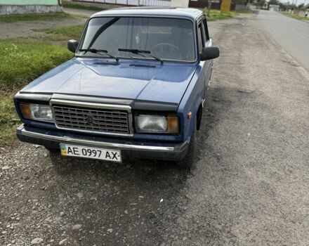 Синий ВАЗ 2107, объемом двигателя 1.6 л и пробегом 55 тыс. км за 900 $, фото 1 на Automoto.ua
