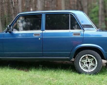 Синий ВАЗ 2107, объемом двигателя 1.45 л и пробегом 53 тыс. км за 1999 $, фото 2 на Automoto.ua