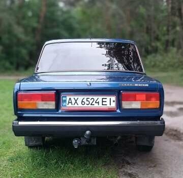 Синий ВАЗ 2107, объемом двигателя 1.45 л и пробегом 53 тыс. км за 1999 $, фото 4 на Automoto.ua