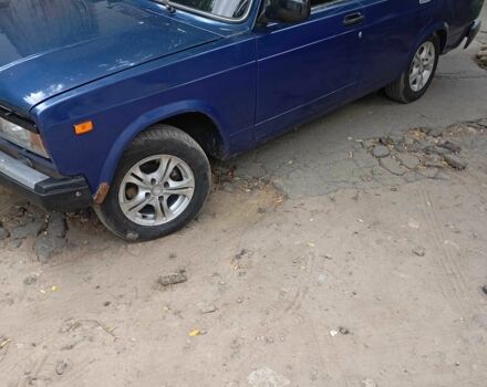 Синий ВАЗ 2107, объемом двигателя 1.5 л и пробегом 2 тыс. км за 1184 $, фото 7 на Automoto.ua