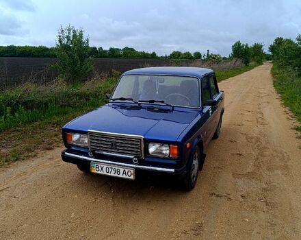 Синий ВАЗ 2107, объемом двигателя 1.5 л и пробегом 91 тыс. км за 1800 $, фото 1 на Automoto.ua