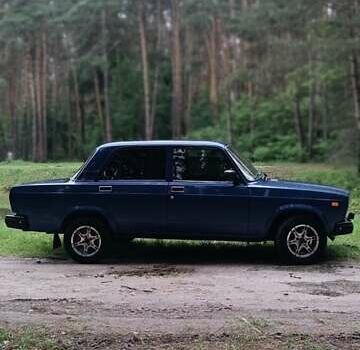 Синий ВАЗ 2107, объемом двигателя 1.45 л и пробегом 53 тыс. км за 1999 $, фото 6 на Automoto.ua