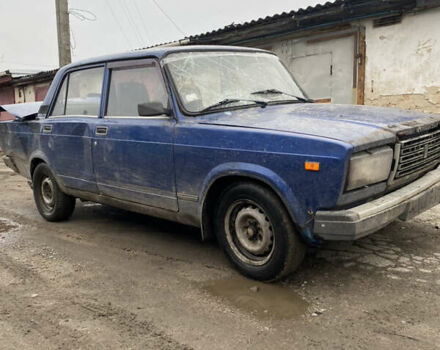 Синій ВАЗ 2107, об'ємом двигуна 1.45 л та пробігом 150 тис. км за 550 $, фото 1 на Automoto.ua