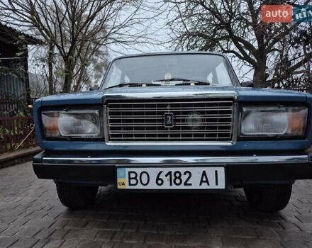 Синий ВАЗ 2107, объемом двигателя 1.6 л и пробегом 65 тыс. км за 1850 $, фото 5 на Automoto.ua