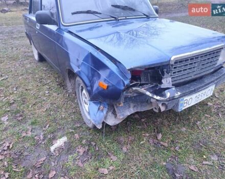 Синій ВАЗ 2107, об'ємом двигуна 1.45 л та пробігом 170 тис. км за 850 $, фото 3 на Automoto.ua