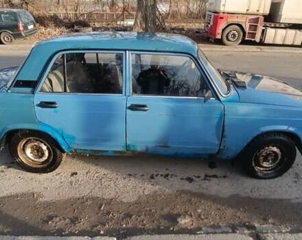 Синий ВАЗ 2107, объемом двигателя 1.6 л и пробегом 190 тыс. км за 1000 $, фото 2 на Automoto.ua