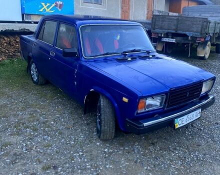 Синий ВАЗ 2107, объемом двигателя 1.5 л и пробегом 186 тыс. км за 800 $, фото 1 на Automoto.ua