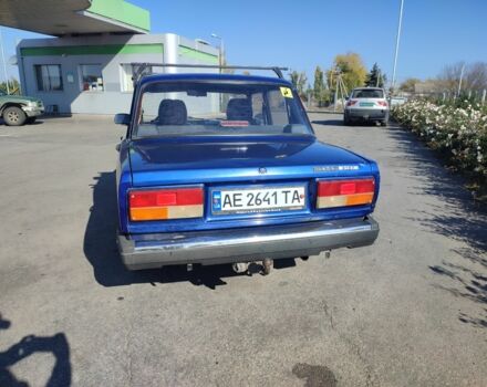 Синий ВАЗ 2107, объемом двигателя 1.5 л и пробегом 160 тыс. км за 1500 $, фото 3 на Automoto.ua
