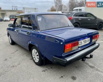 Синий ВАЗ 2107, объемом двигателя 1.6 л и пробегом 100 тыс. км за 3000 $, фото 2 на Automoto.ua