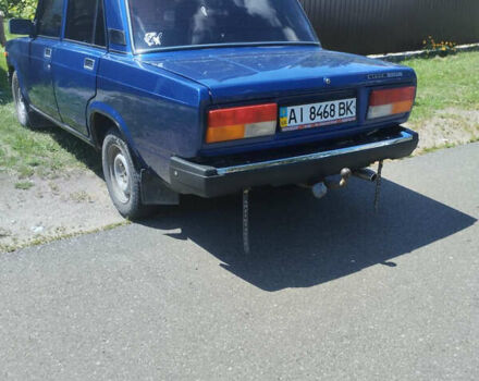 Синий ВАЗ 2107, объемом двигателя 1.6 л и пробегом 65 тыс. км за 2100 $, фото 2 на Automoto.ua