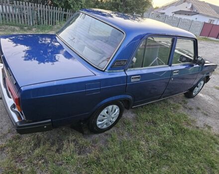 Синий ВАЗ 2107, объемом двигателя 1.5 л и пробегом 124 тыс. км за 2100 $, фото 4 на Automoto.ua