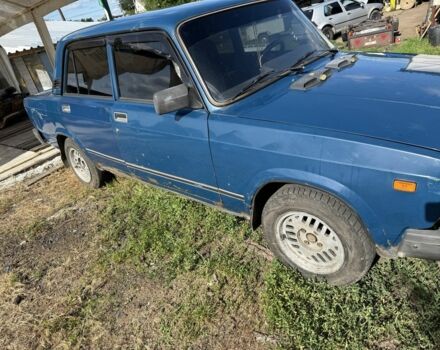 Синий ВАЗ 2107, объемом двигателя 1.5 л и пробегом 150 тыс. км за 768 $, фото 1 на Automoto.ua